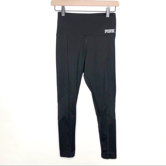 PINK VS Ultimate High Rise Leggings Mesh Black S - Picture 1 of 6